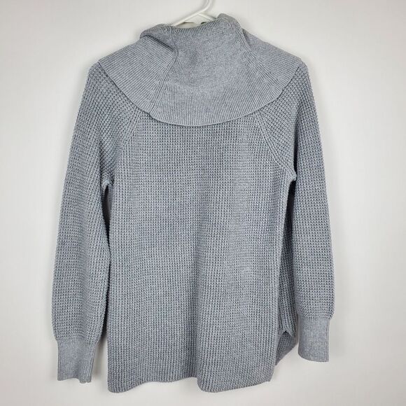 MICHAEL MICHAEL KORS Waffle Knit Sweater Cowl Turtleneck Pullover Oversized Fit - Picture 6 of 6